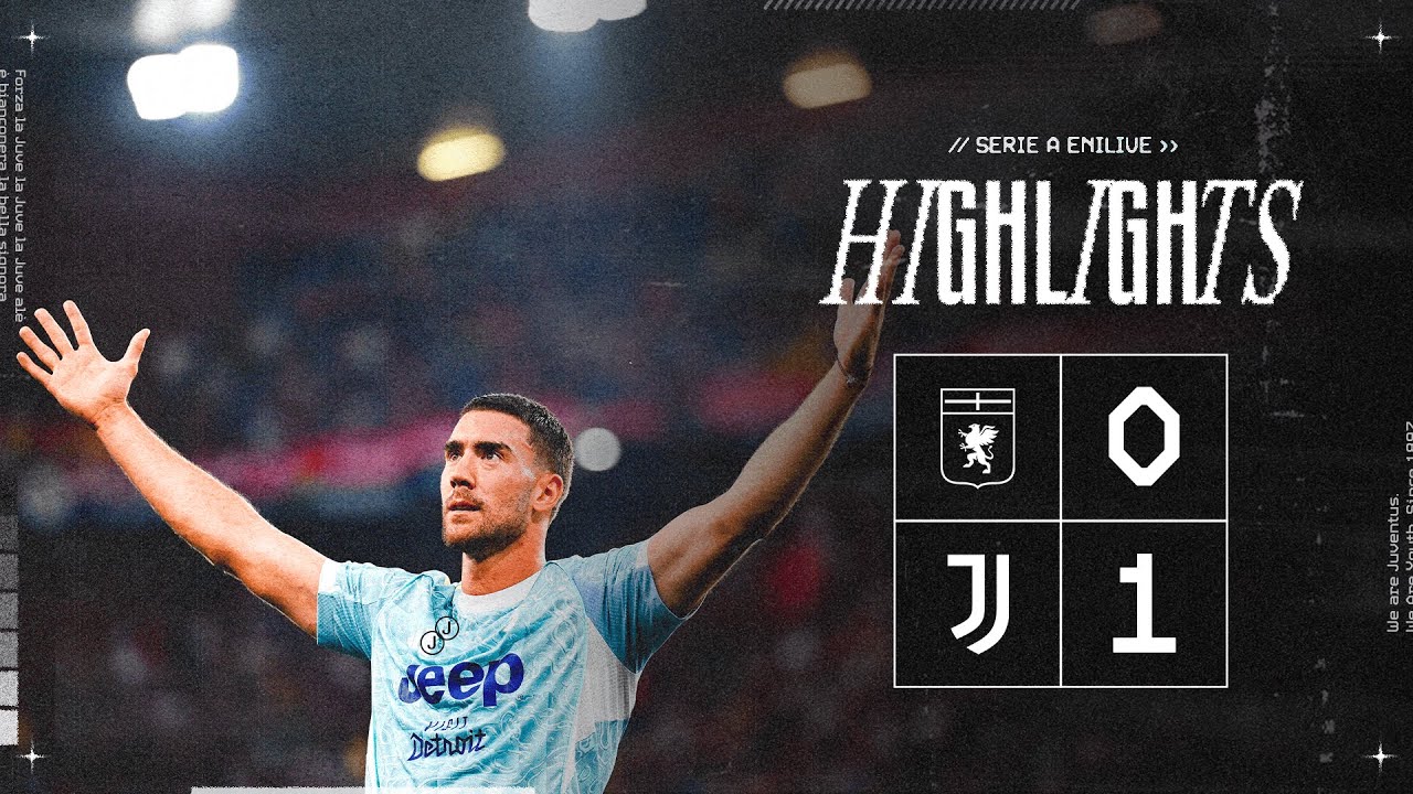 پوستر لحظات برتر سری آ جنوا ۰-۱ یوونتوس دزین درخشان برای نخستین...