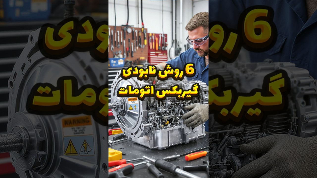 شش عادت اشتباه که گیربکس اتوماتیک شما را تخریب می‌کند! ⚠️