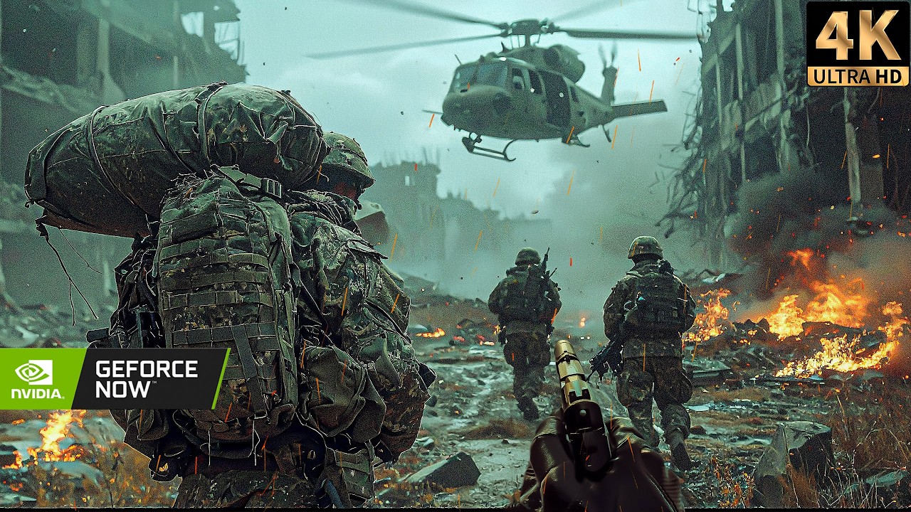 پوستر مدال افتخار جنگجوی بازی گیم‌پلی با گرافیک‌های فوق‌العاده...