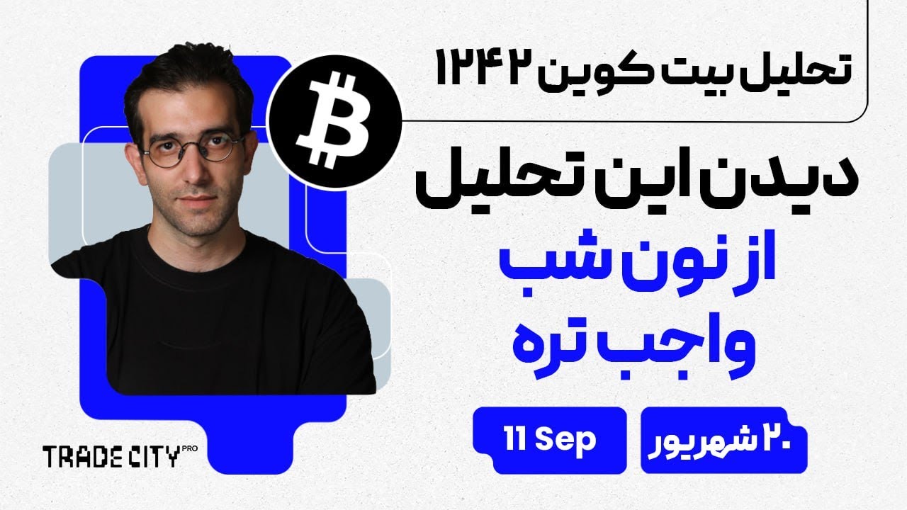 پوستر تحلیل روزانه بیت‌کوین و اتریوم دیدن این تحلیل از نون شب...