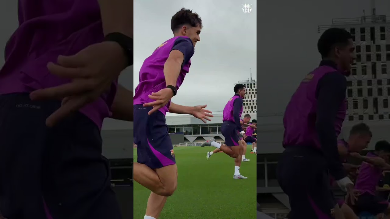 پوستر 3، 2، 1… شروع کنیم! 🚀 فوتبال بارسلونا اف سی بارسلونا شورت