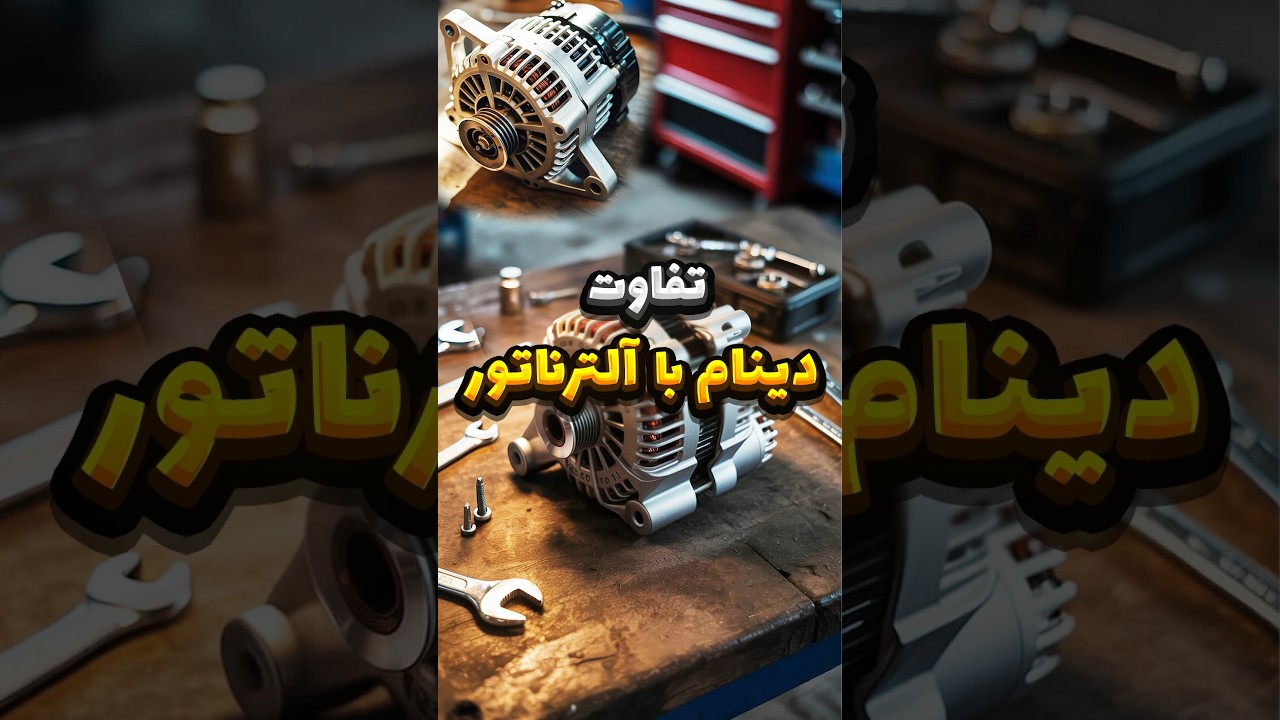 تفاوت بین دینام قدیمی و آلترناتور چیست؟ شناخت اجزای آلترناتور