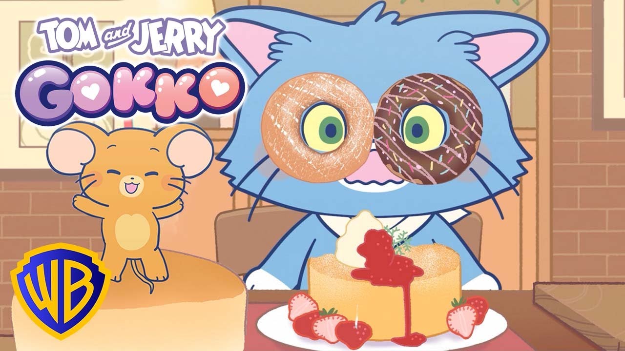 پوستر سرگرمی با غذا! تام و جری گوکو مینی کامپ wbkids