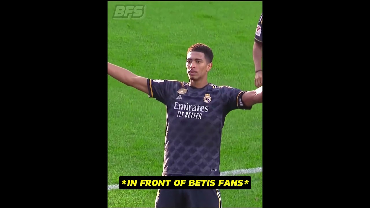 پوستر بِلینگام در برابر هواداران🔥🤯