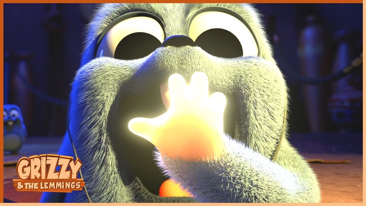 پوستر لمینگ‌های روشن گریزی و لمینگ‌ها کلیپ انیمیشن برای کودکان...