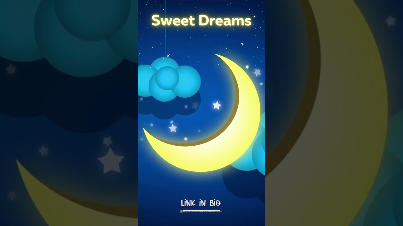 پوستر آهنگ آرامش‌بخش برای نوزادان راحتی در خوابگاه ❤️ رویاهای...