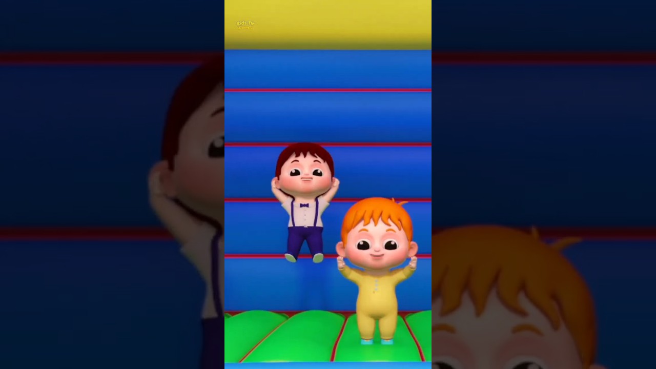 پوستر پنج نوزاد کوچک برای کودکان شمارش می‌کنند