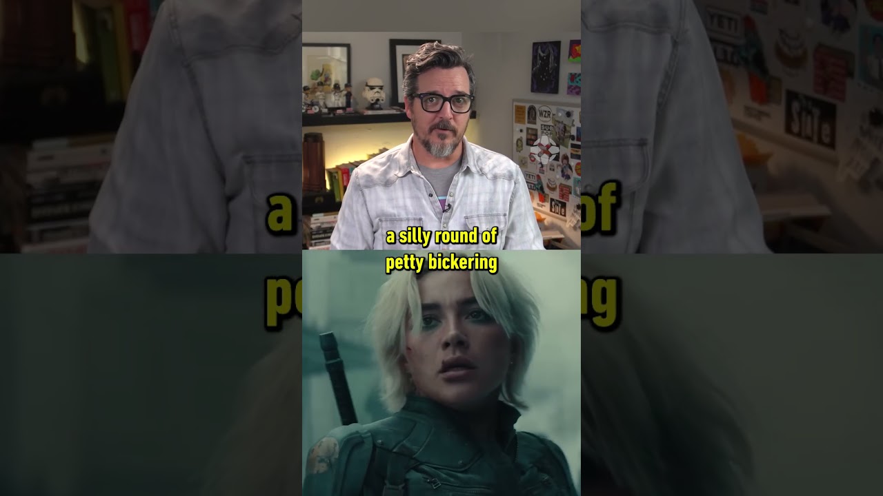 پوستر رعد و برق تاریک است، اما این یک نکته بد نیست