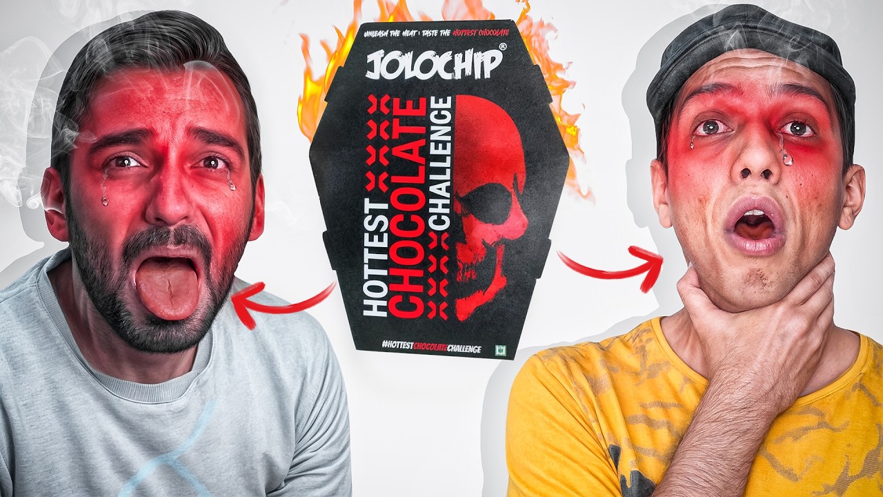 هرگز این شکلات تند را امتحان نکنید!