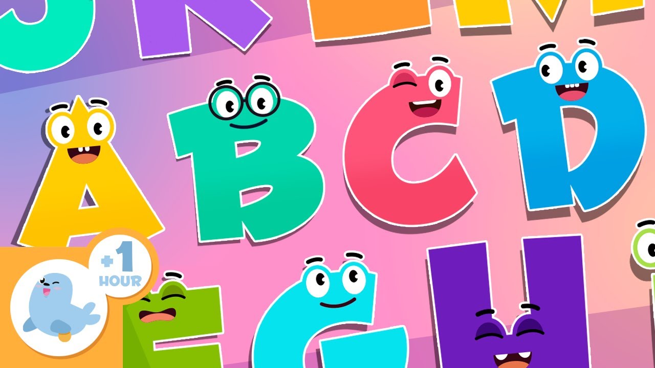 پوستر آموزش حروف با歌خوانی! 🎶 ترانه حروف الفبا و ترانه صدادارها