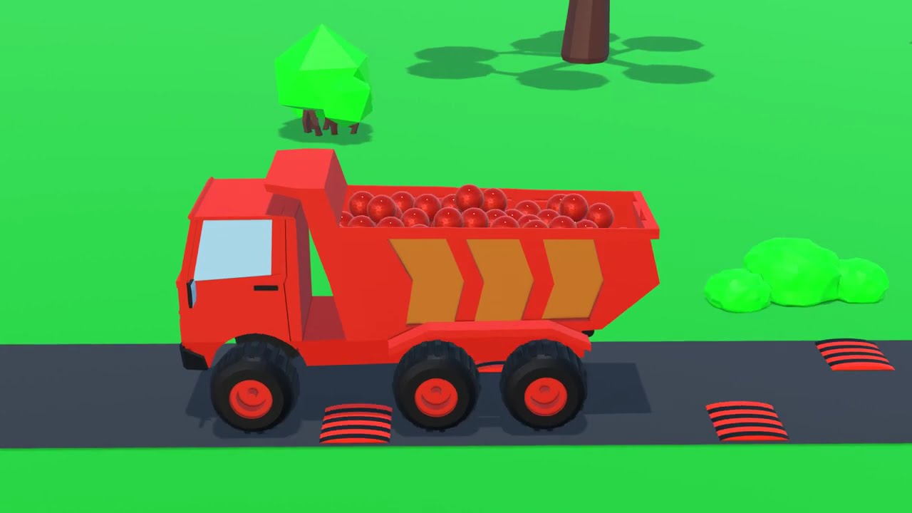 آموزش رنگ‌ها با اسباب‌بازی‌های ماشین (ویدیو آموزشی)