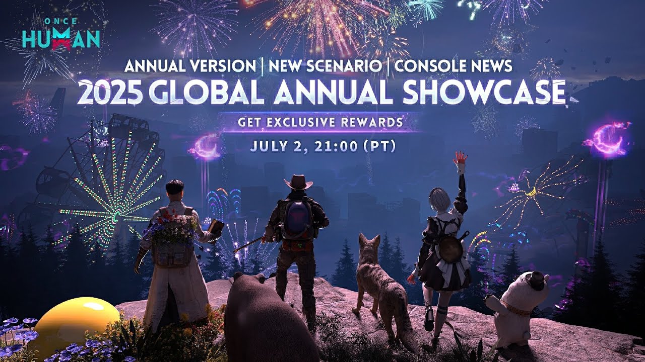 پوستر نمایشگاه سالیانه جهانی Once Human 2025