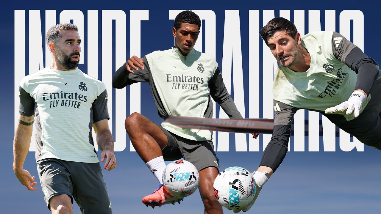 پوستر آماده‌سازی صدرنشینان لیگ برای دربی! رئال مادرید سیتی