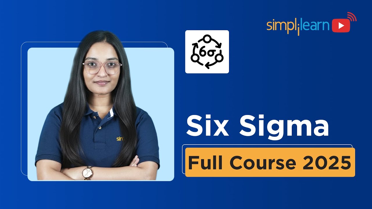 پوستر دوره کامل سیگما شش ۲۰۲۵ آموزش سیگما شش برای مبتدیان آموزش...