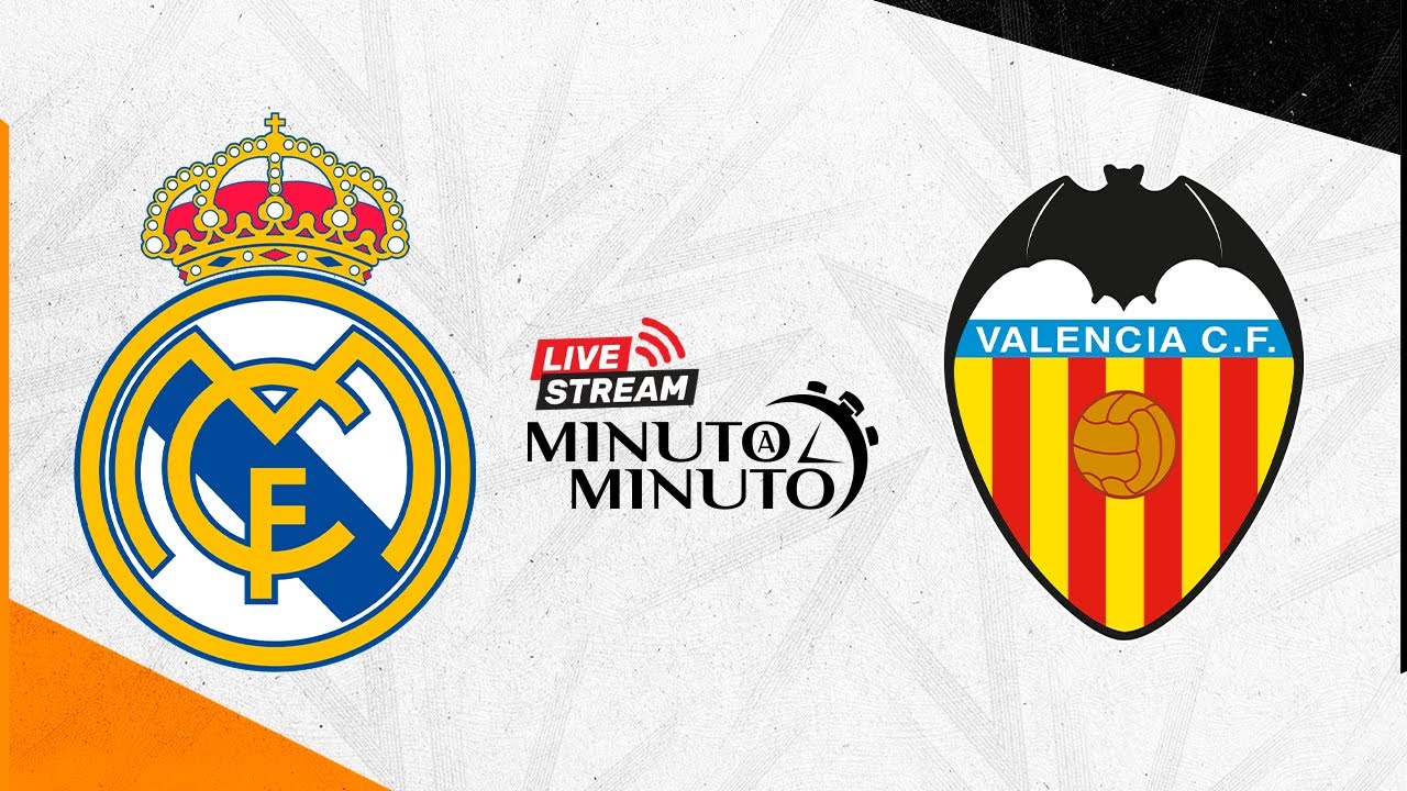 پوستر ⏱️ دقیقه به دقیقه رئال مادرید در برابر والنسیا لالیگا