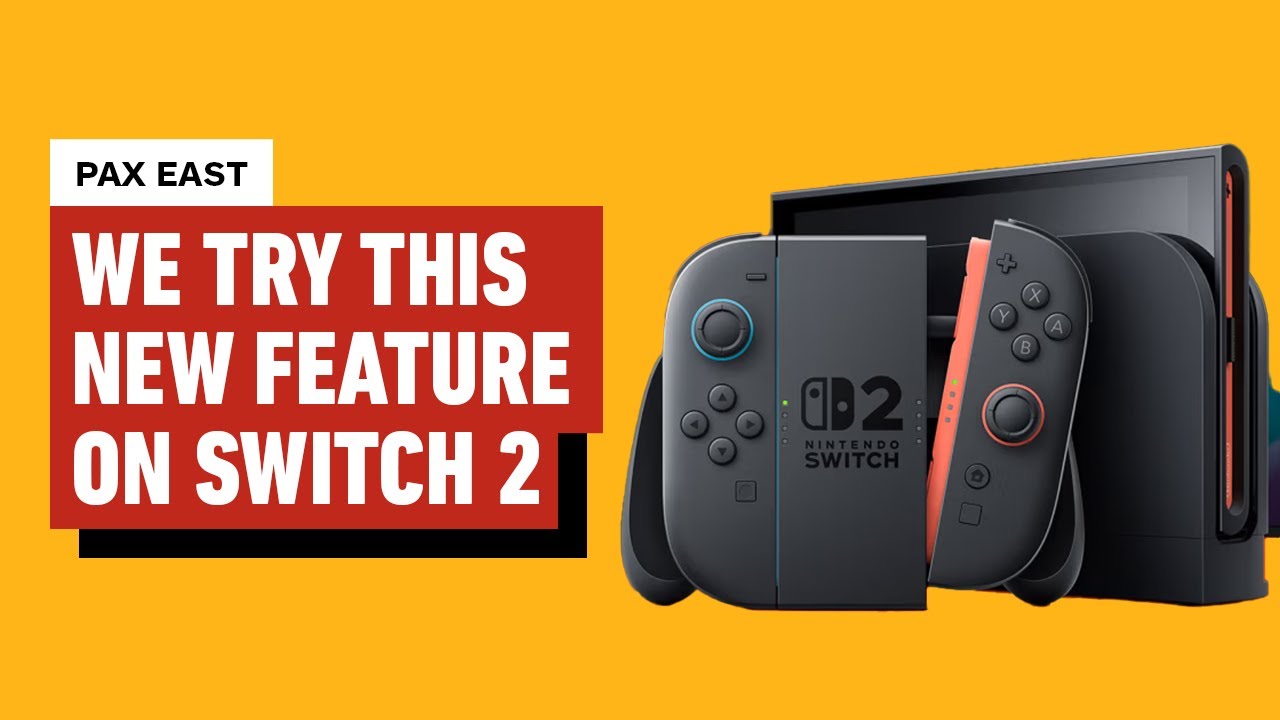 پوستر در PAX East، به دست یافتیم به Nintendo Switch 2