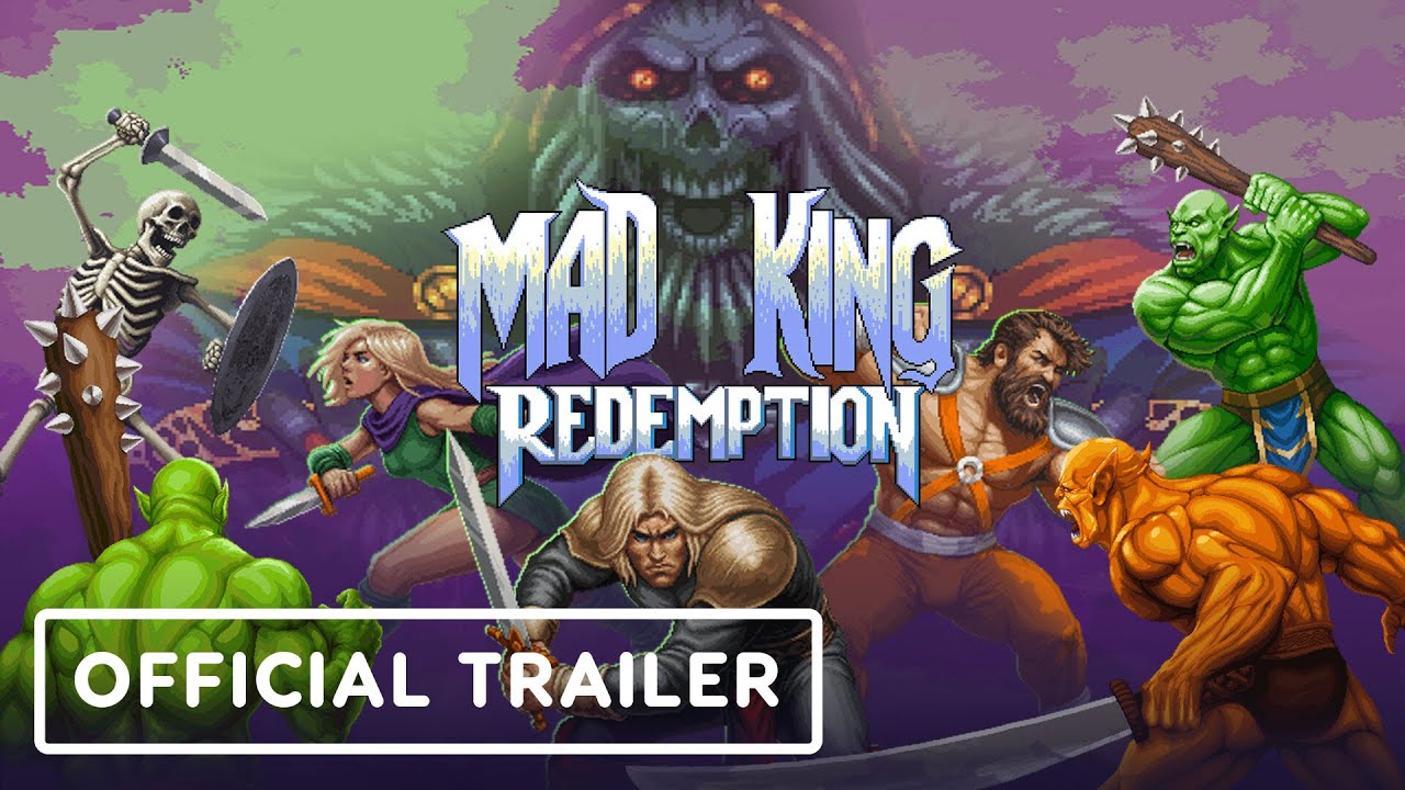 پوستر رهایی پادشاه دیوانه - تریلر رسمی رونمایی دمو