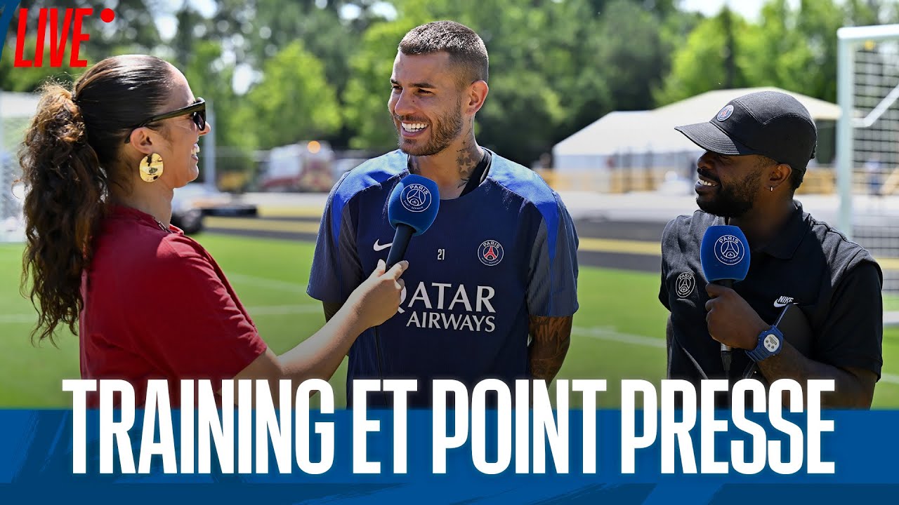 پوستر 🇺🇸⚽️ تمرین و کنفرانس خبری در آتلانتا قبل از بازی با بایرن...