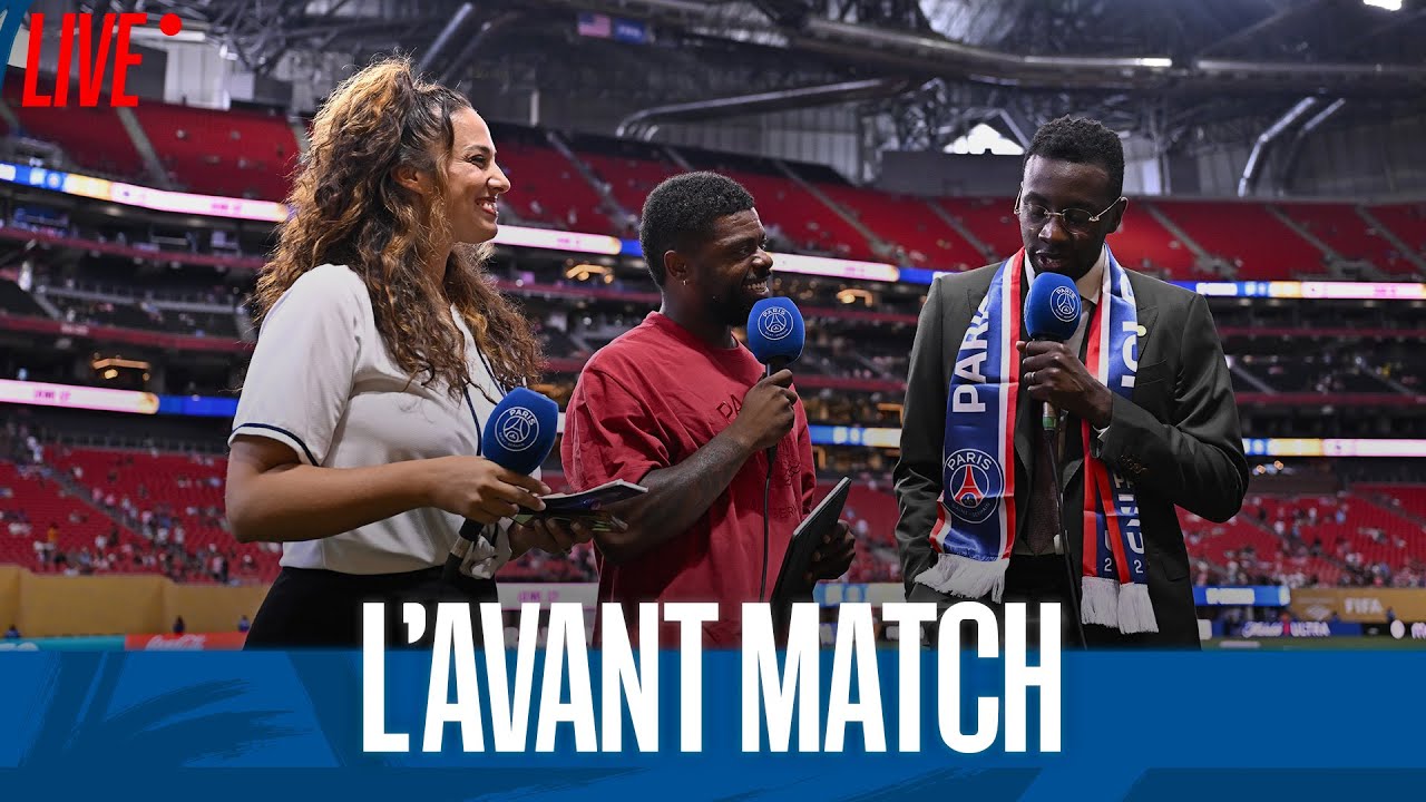 پوستر پخش زنده پیش‌درآمد بازی پاریس-میامی از استادیوم مرسدس بنز