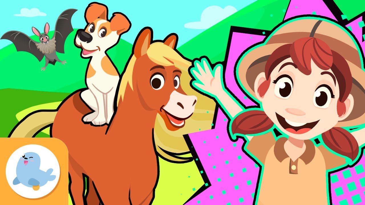 پوستر حیوانات پستاندار برای بچه‌ها 🐶🦁🐘🦒🐯🦓 ویژگی‌ها و حقایق...