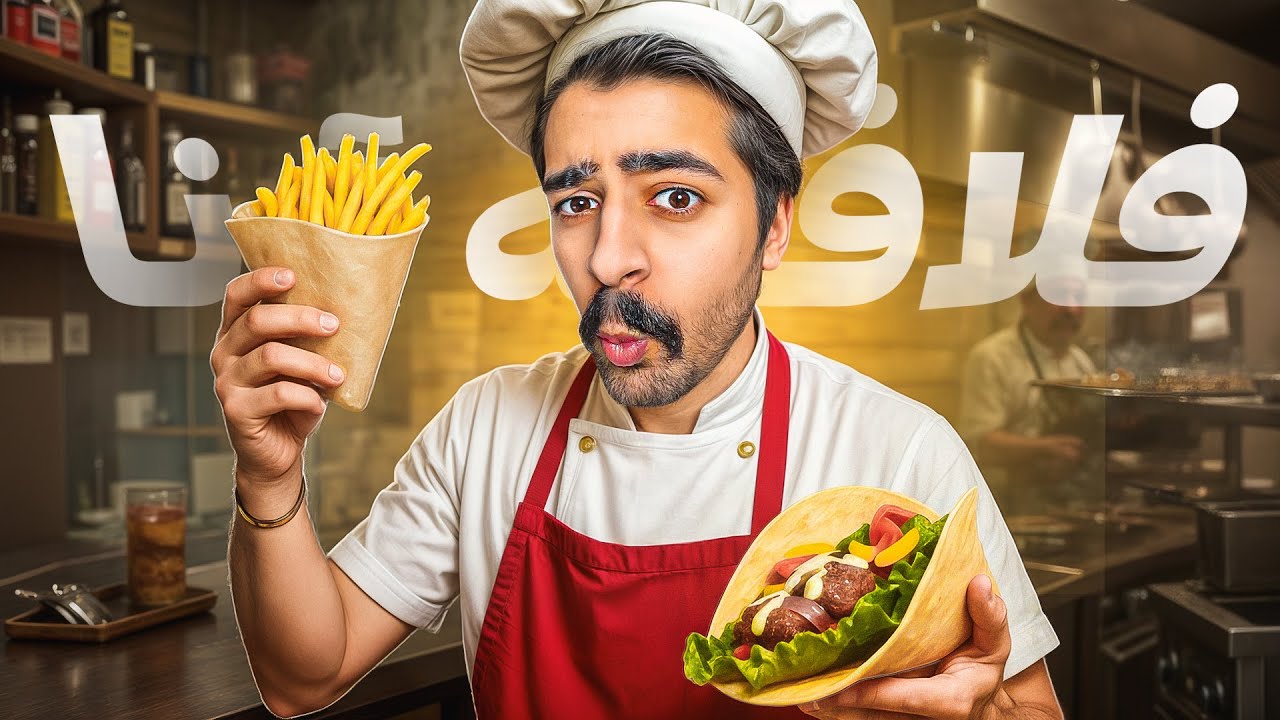 پوستر از فلافل تا کباب؛ همراه با طعم‌های عالی! 🌯🔥
