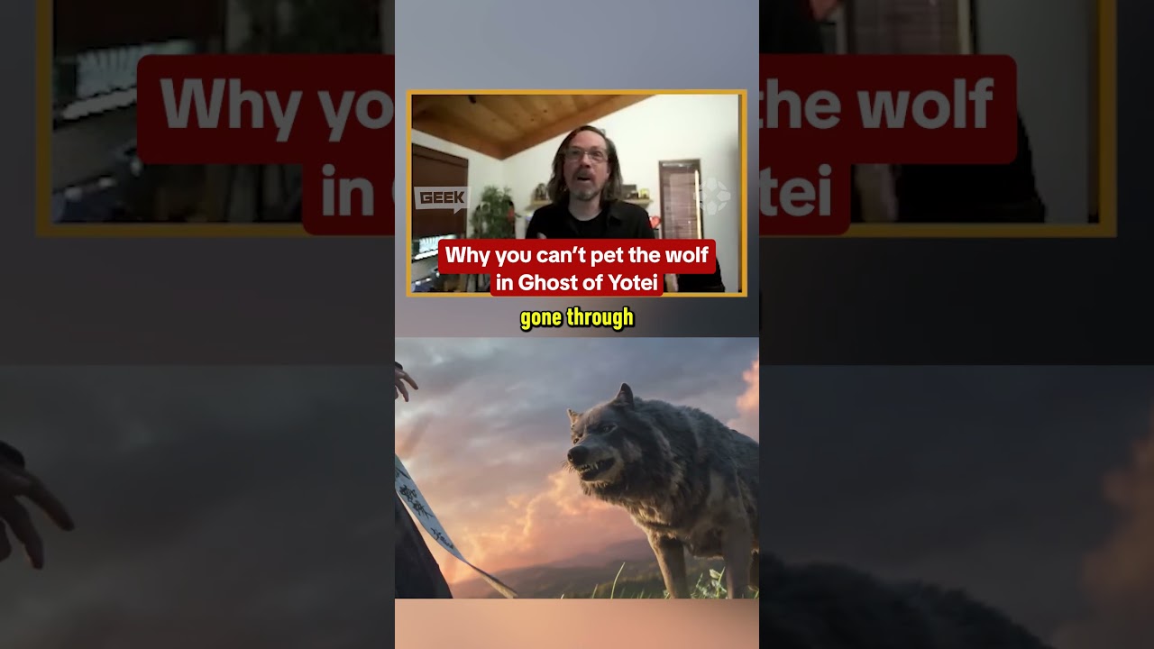 پوستر چرا نمی‌توانید گرگ را در بازی Ghost of Yotei نوازش کنید؟