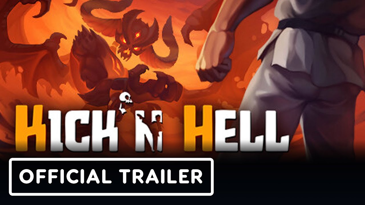 پوستر تریلر اعلام تاریخ رسمی انتشار بازی Kickn Hell