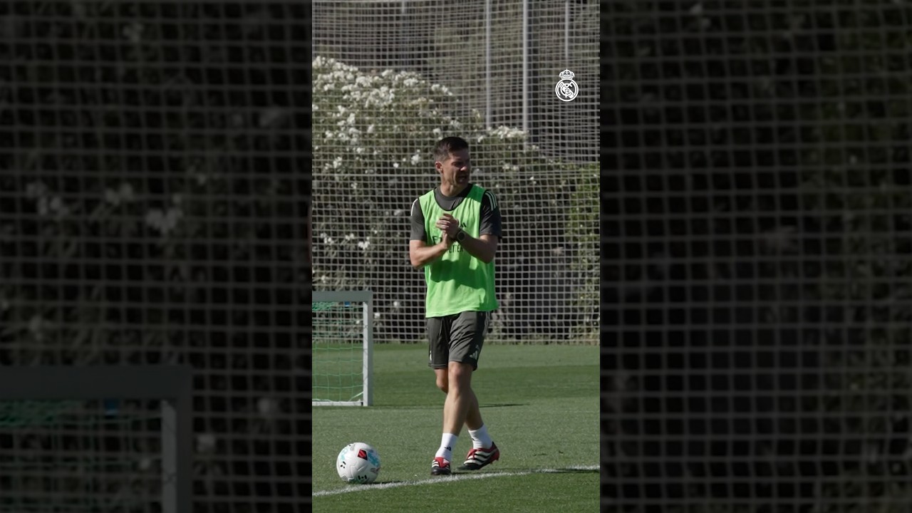 پوستر تناسب اندام و کار با توپ 🛠️ آر‌ام‌سیتی رئال مادرید