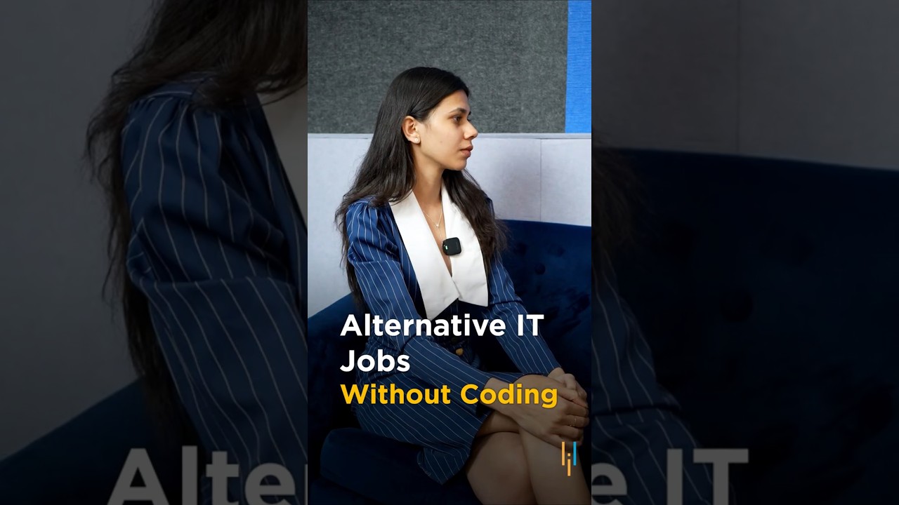 پوستر شغل‌های جایگزین فناوری اطلاعات بدون کدنویسی کوتاه سیمپلی‌لرن