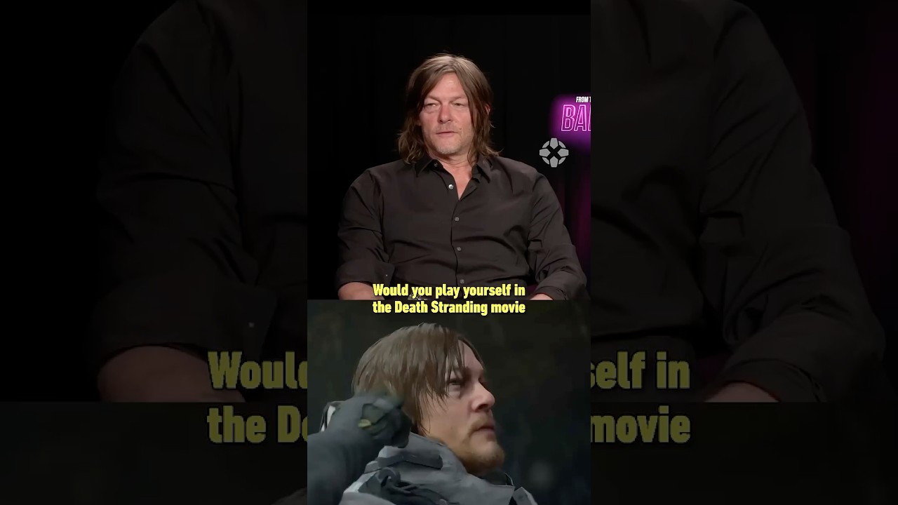 پوستر نورمن ریدوس بازی Death Stranding 2 را معرفی می‌کند