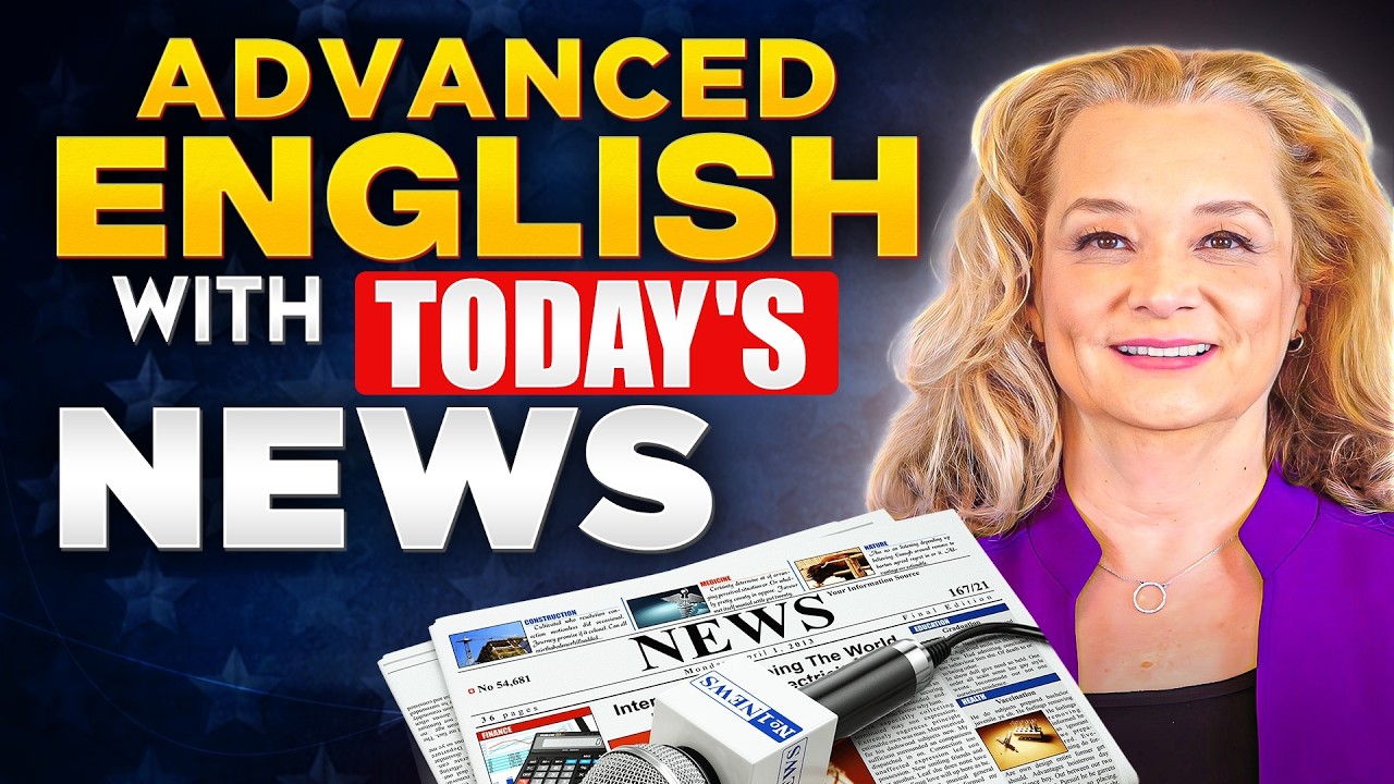 پوستر تمرین واژگان و لهجه آمریکایی با جدیدترین اخبار