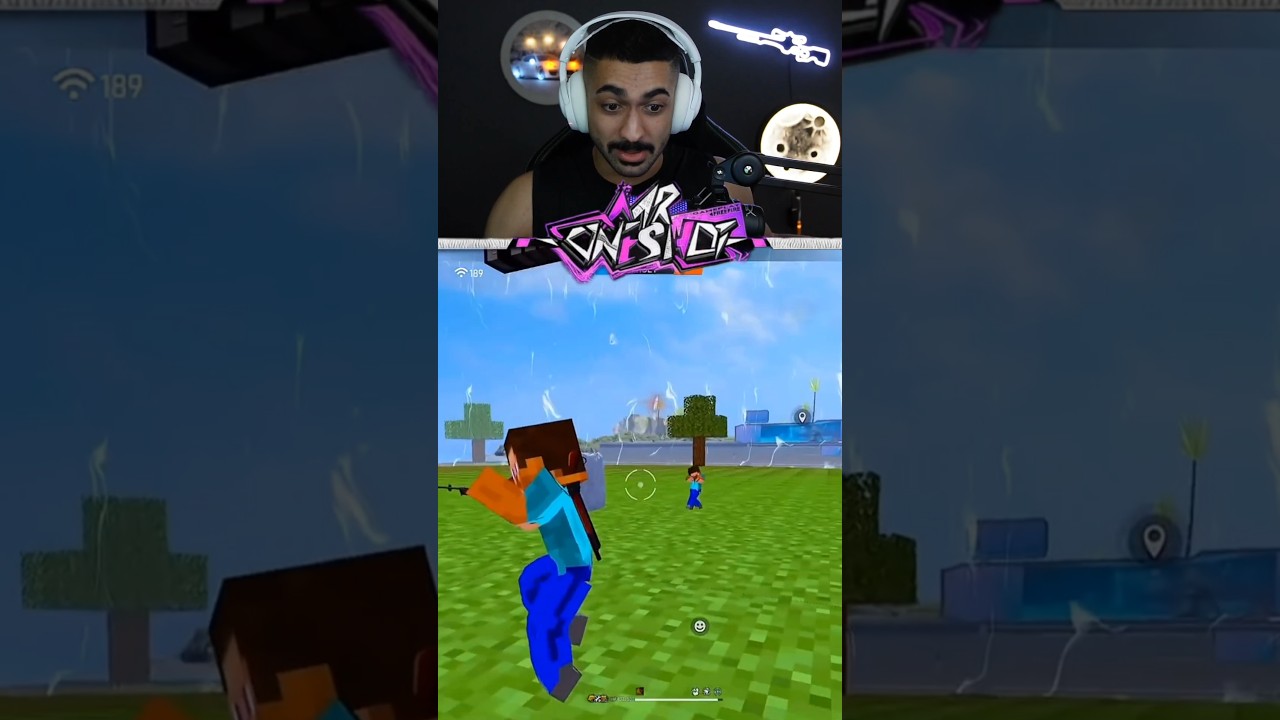 ترکیب حیرت‌انگیز فری فایر و ماین کرافت! 😨👾