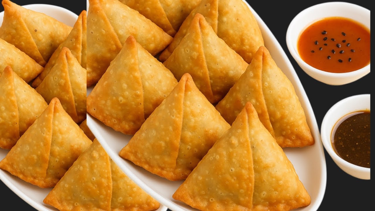 پوستر طرز تهیه سمبوسه کچالو به سبک خیابانی مزار - بهترین سمبوسه...