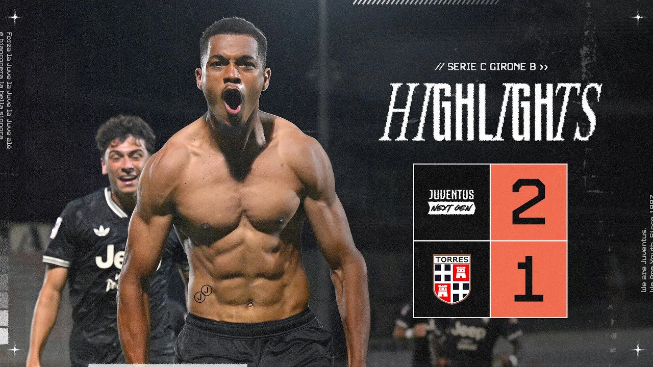 پوستر برجسته‌های سری C جوانان یوونتوس ۲-۱ توره روز مسابقه ششم