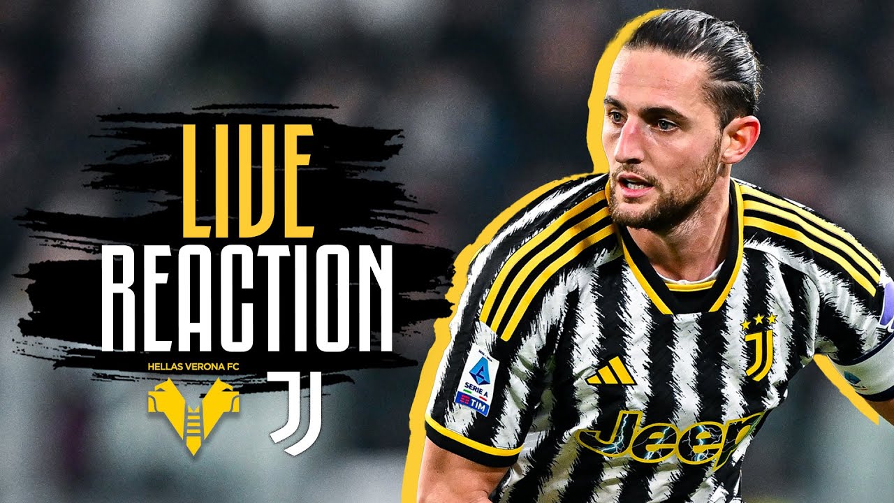 پوستر 🔴 هم‌اکنون تماشا کنید واکنش زنده ورونا و یوونتوس 💪⚪⚫