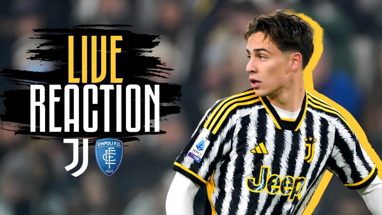 پوستر 🔴 هم‌اکنون تماشا کنید واکنش زنده به بازی یوونتوس و امپولی...