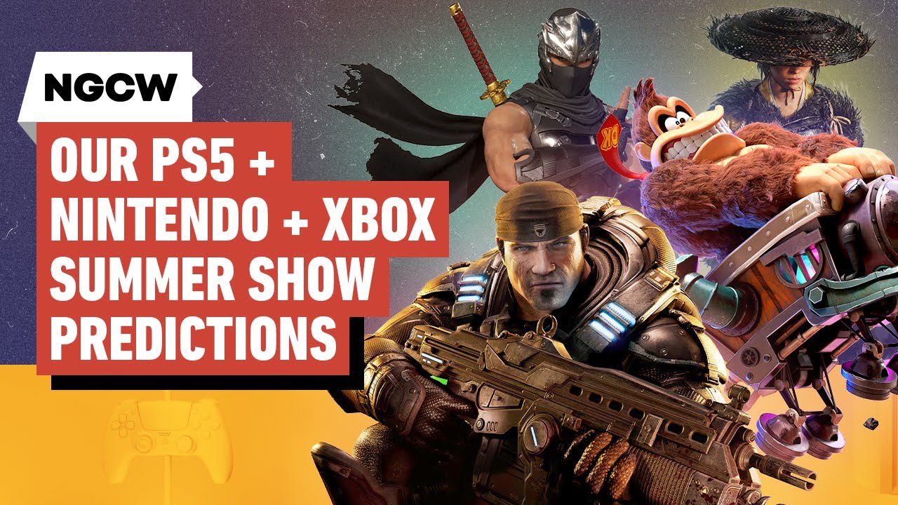 پوستر پیش‌بینی‌های ما از نمایش تابستانی PS5، Nintendo، Xbox -...