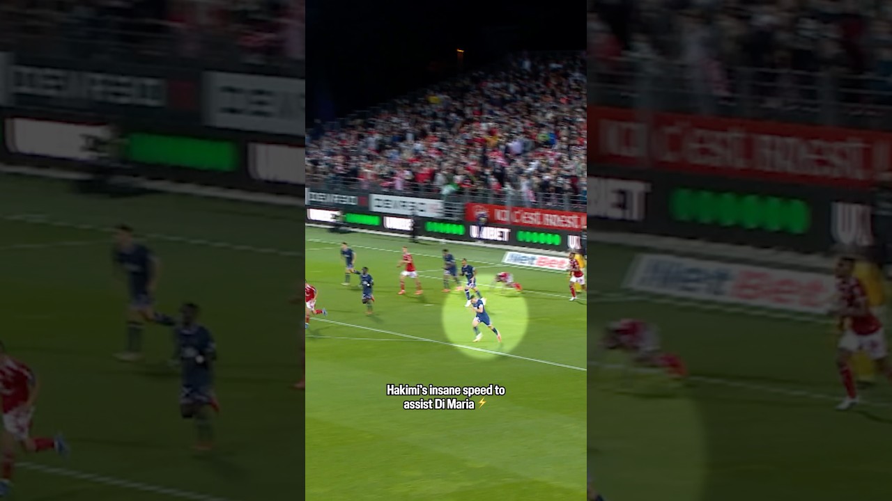 پوستر سرعت شگفت‌انگیز حکیمی 💨🤯