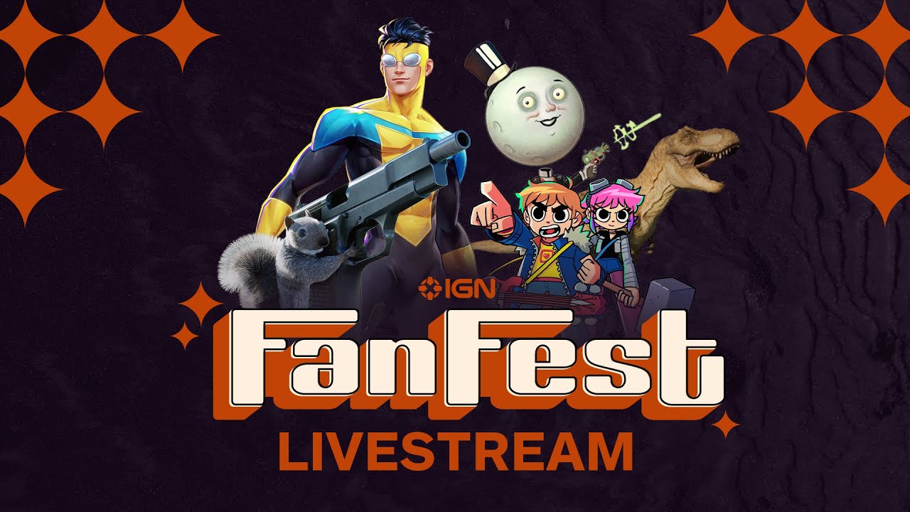 پوستر فستیوال طرفداران IGN 2025 پاییزی – پدروتر سرزمین‌های بد،...