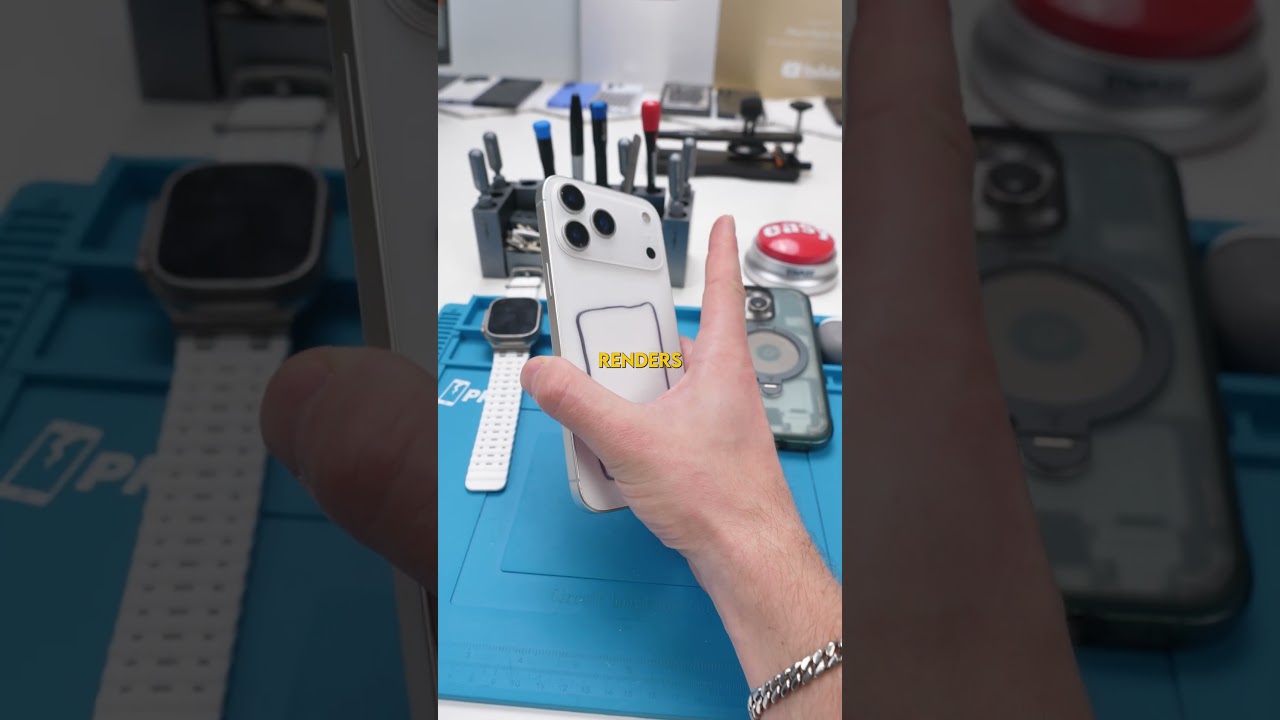 پوستر اپل به شکلی هوشمندانه این گوشی را اینقدر باریک کرده است......