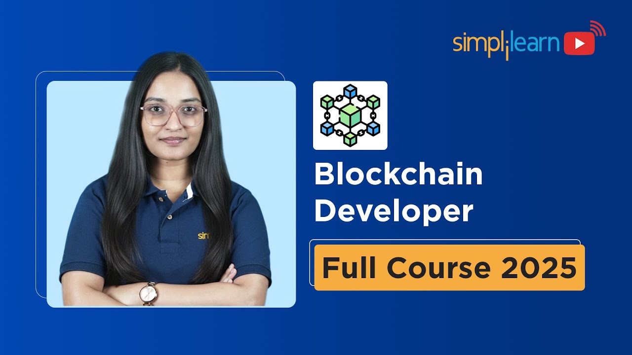 پوستر دوره کامل بلاکچین 2025 آموزش بلاکچین برای مبتدیان