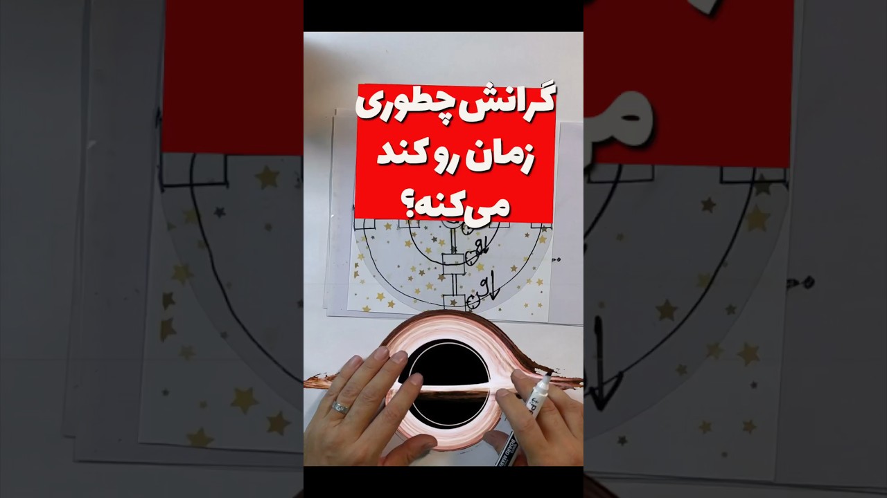 چرا در نزدیکی سیاهچاله زمان به کندی می‌گذرد؟