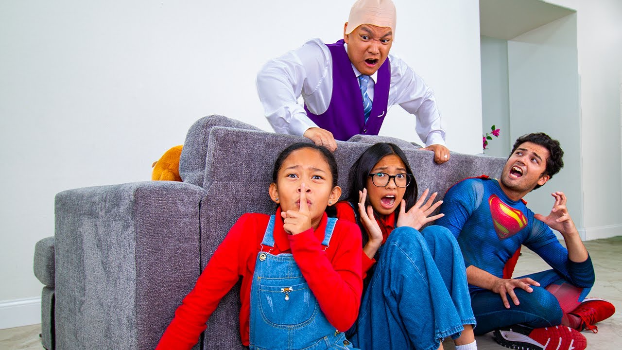 پوستر مأموریت قهرمانانه آندره و وندی نجات سوپرمن!