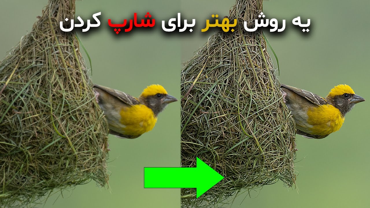 ترفندهای شارپ کردن عکس در فتوشاپ 2022