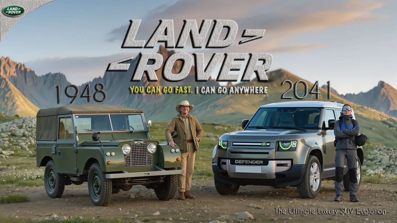 تکامل لندروور 1948 - 2041 | چگونه بریتانیا بهترین SUV لوکس را خلق کرد