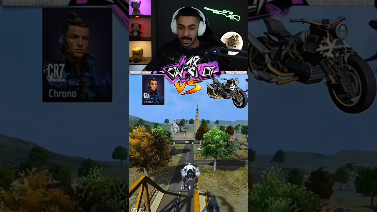 موتور سوار بی شرف vs فری فایر 😟