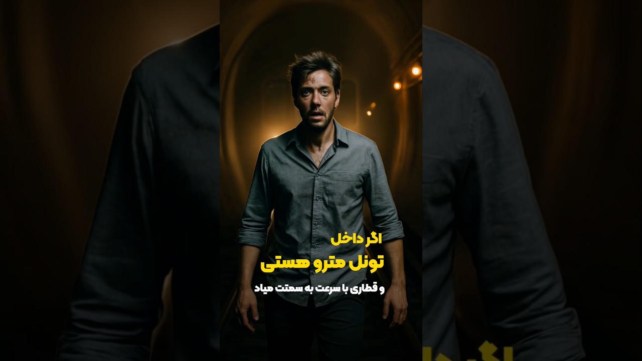 اگر در تونل مترو گیر کردید، این تنها راه نجات شماست