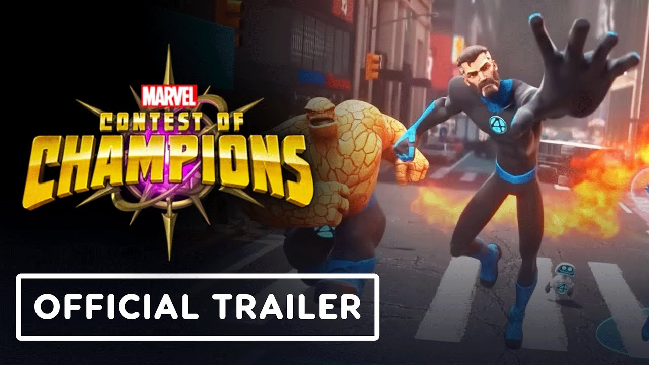 پوستر مسابقه قهرمانان مارول - تریلر رسمی سرگذشت چهار شگفت‌انگیز