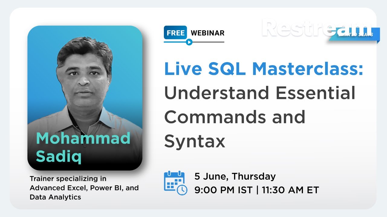 پوستر SQL برای تجزیه و تحلیل داده‌ها در سال 2025 دستورات اساسی...