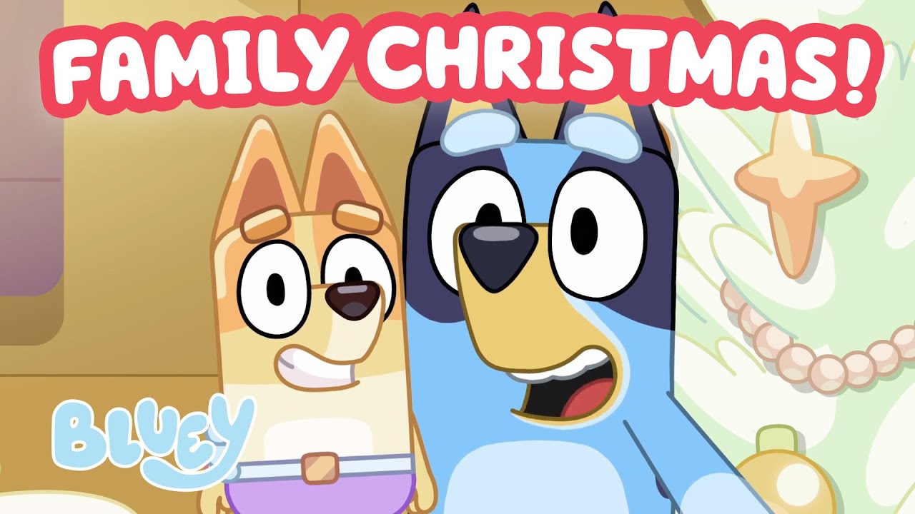 عید کریسمس با خانواده هیلر 🎄💙 | سرگرمی‌های جشنواره با بلو و دوستان! 🎁 🎅 | بلو